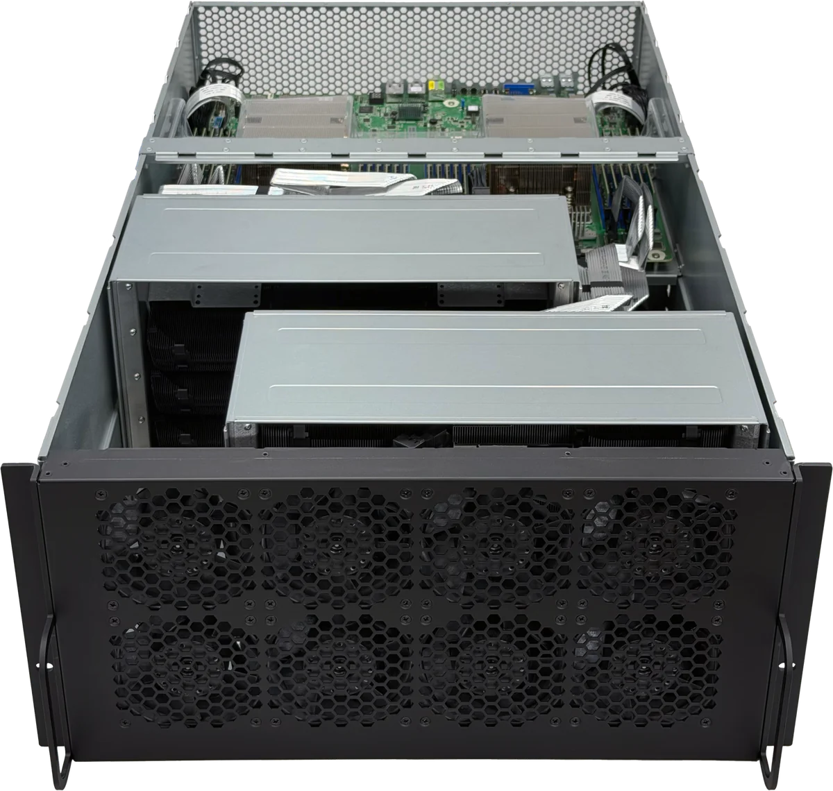 tinybox pro, open chassis