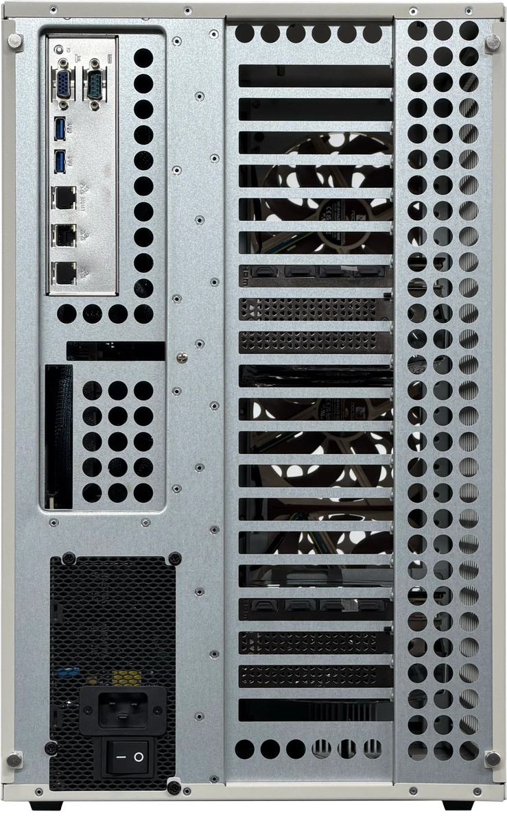 The new tinybox G4, rear view